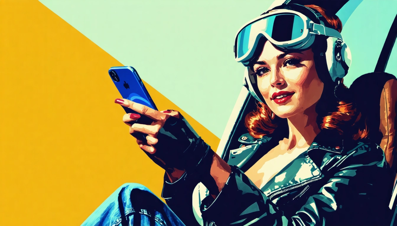 aviator Pin Up
